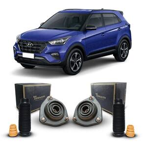 Par Coxim Batente Coifa Dianteiro Hyundai Creta 2017 A 2022