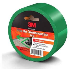 Fita Adesiva Demarcação 50Mm X 30M Verde 3M