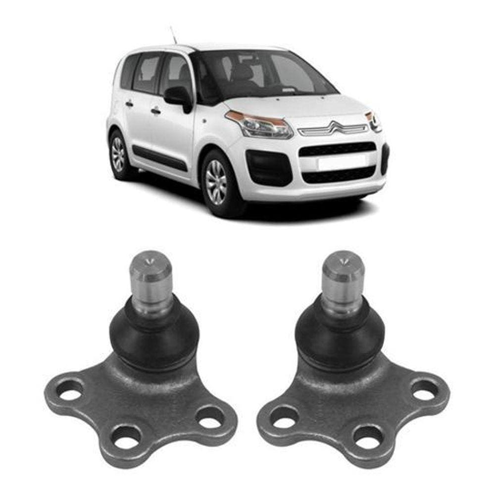Kit 2 Pivô Bandeja Balança Dianteira C3 Picasso 16 2017 2018