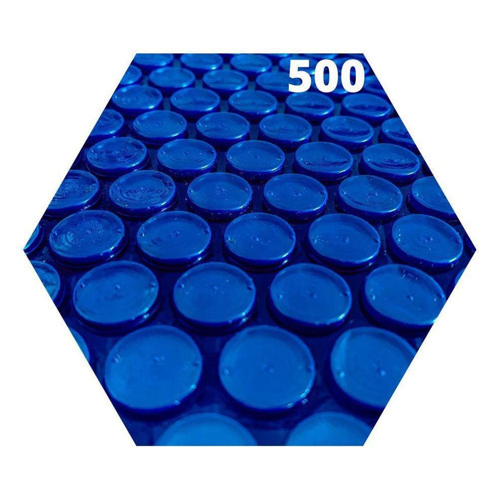 Capa Térmica Para Piscina 6 X 3,5 Thermocap 500 Micras Azul