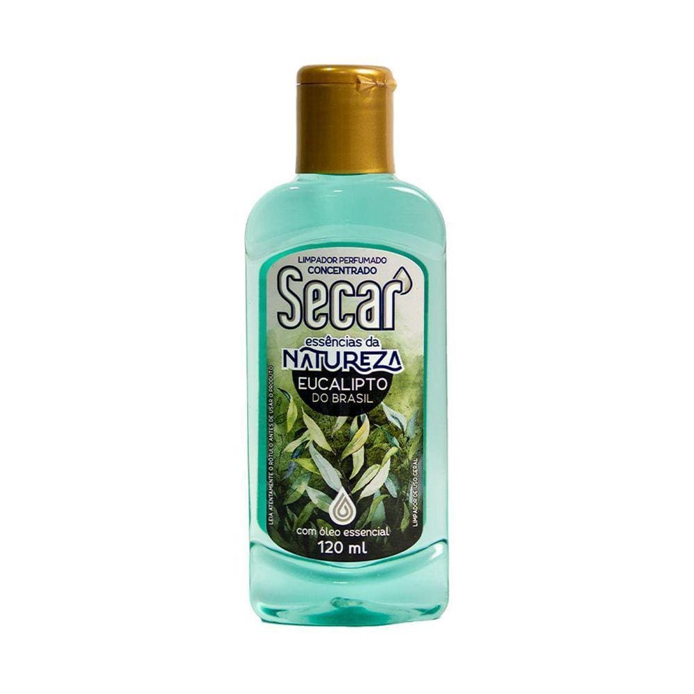 Limpador Perfumado Concentrado Secar 3X120Ml - Eucalipto