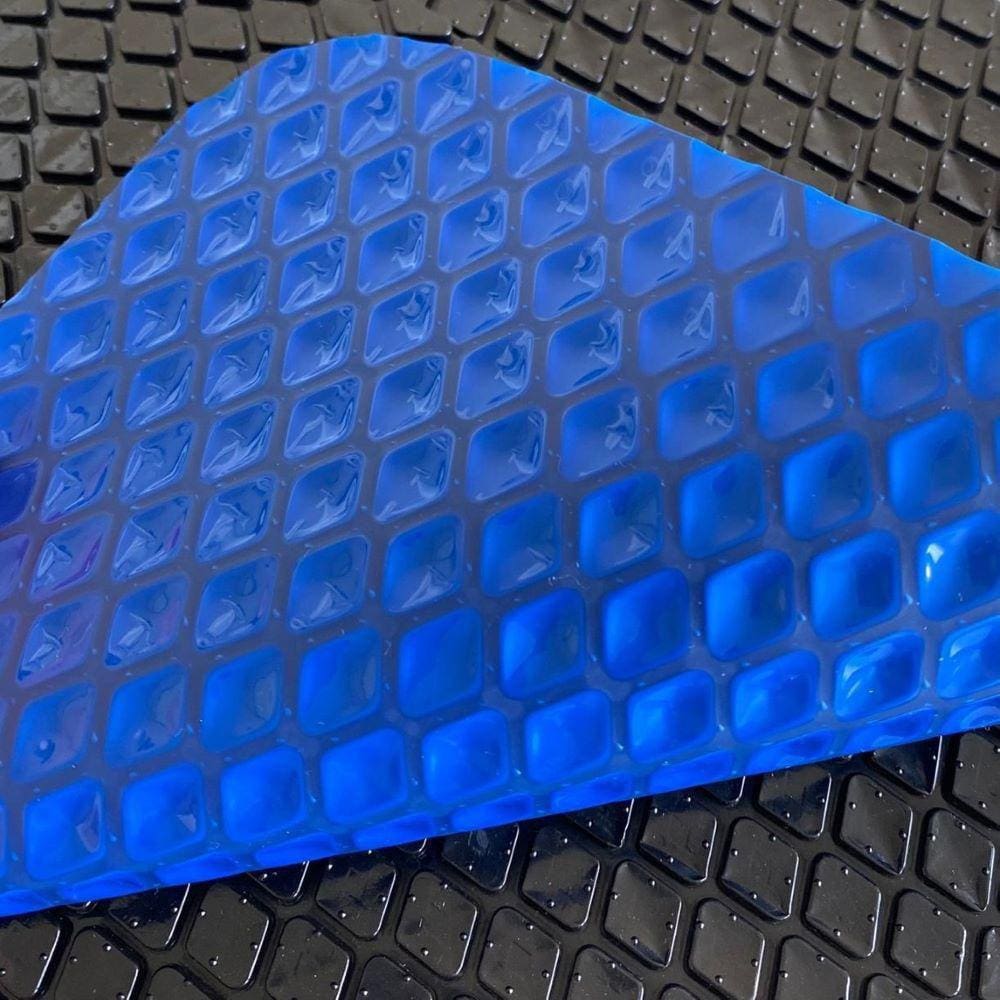 Capa Térmica Piscina 5,5X2,5 500 Micr Proteção Uv Black/Blue