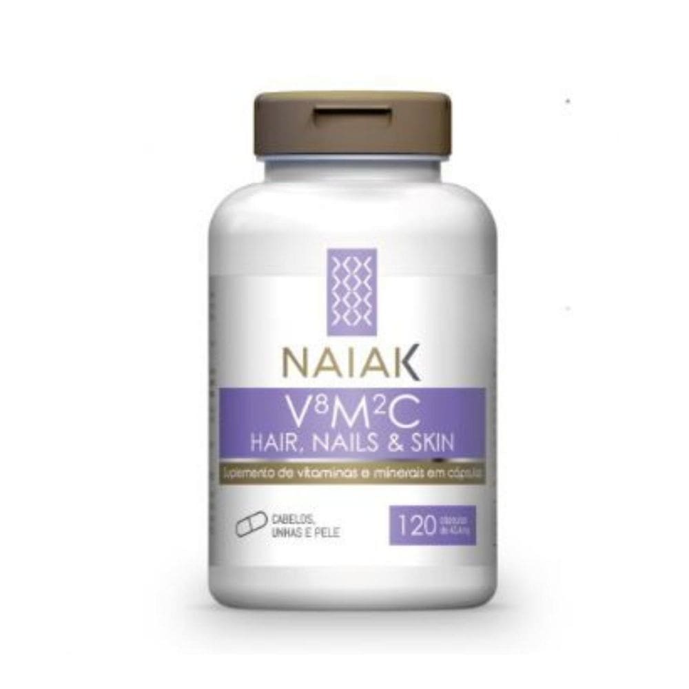 Vmc Colágeno Verisol Para Unhas Pele E Cabelo 120 Caps Naiak