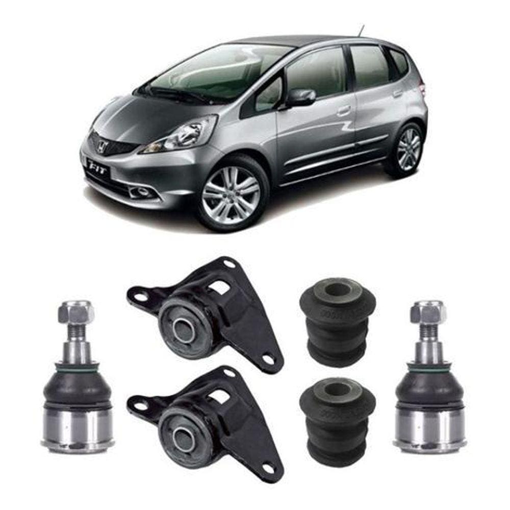 Pivo + Bucha Suspensão Dianteira New Fit 2009 2010 2011 12