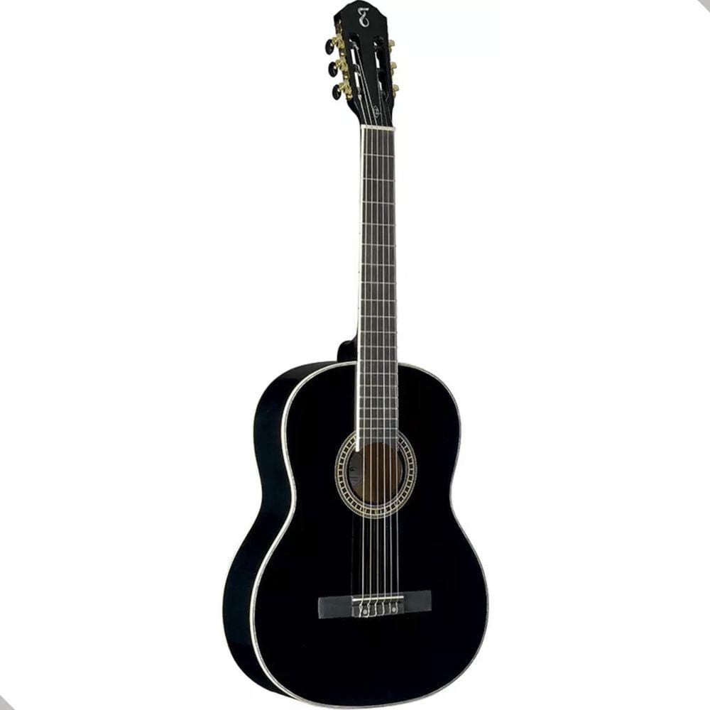 Violão Classical Nylon Non-Cutaway Tech Wood C25.5 Preto