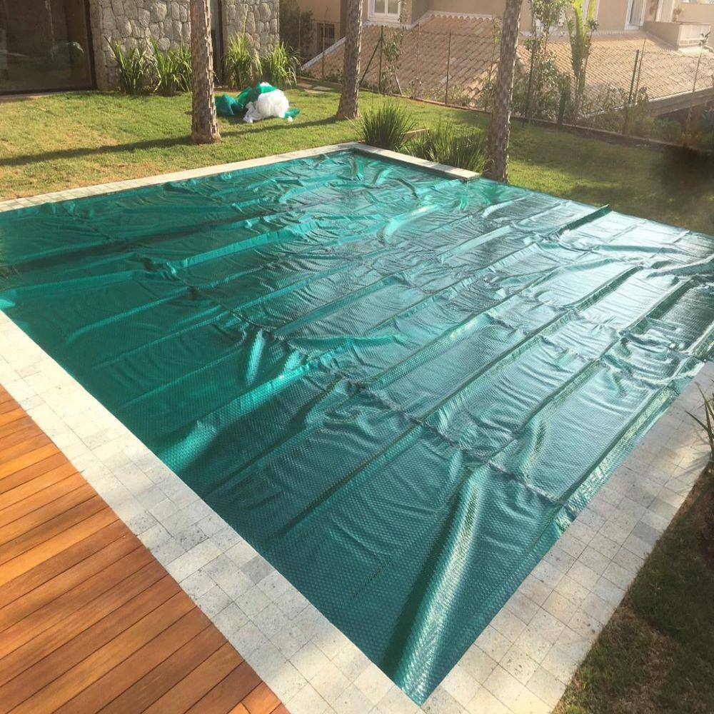 Capa Térmica Para Piscina 4 X 4 Thermocap 300 Micras Verde