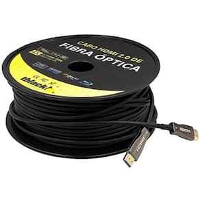Cabo HDMI 2.0 4k Fibra Óptica - Imagem Impecável
