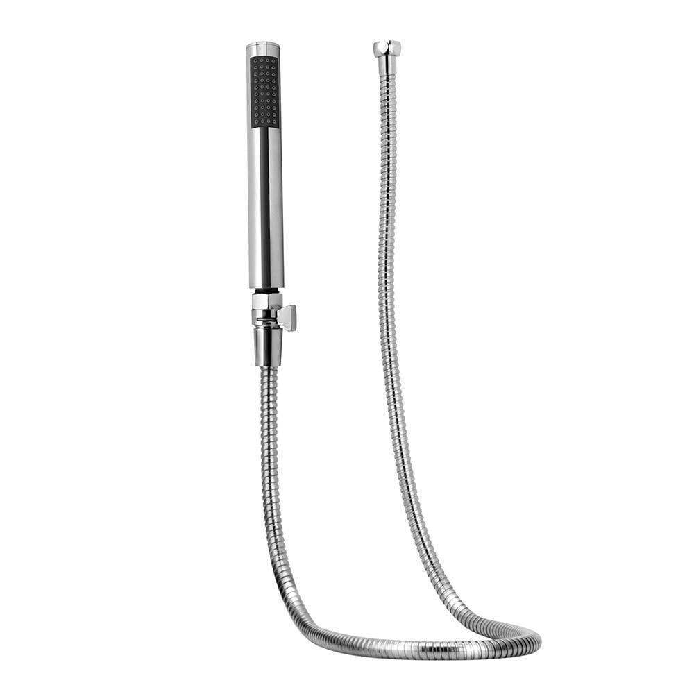 Ducha Manual Inox 1,80m Suporte Abre Fecha