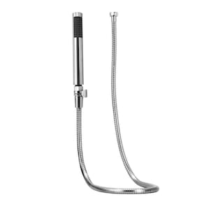 Ducha Manual Inox 1,80m Suporte Abre Fecha