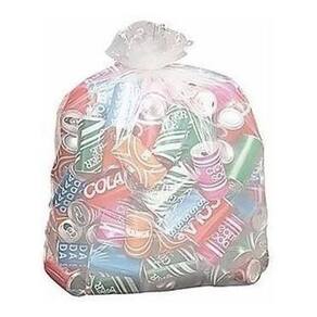 Saco Para Lixo De 100L Transparente 75X95X0,10 C/200 2Pct