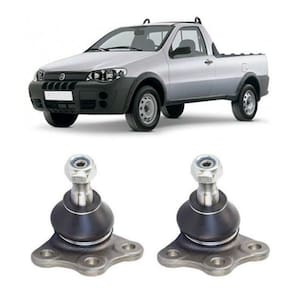 Kit 2 Pivô Bandeja Dianteira Fiat Strada 2004 2005 2006 2007