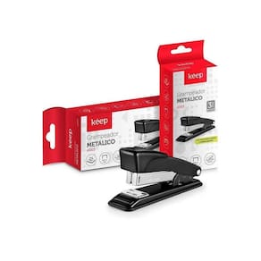 Grampeador 25 Fls 16Cm 26/6 24/6 Keep - Ei004