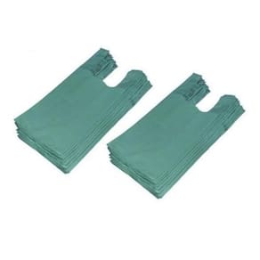 120 Sacolas Plasticas 60X80 Verde Reciclada Kit Oferta