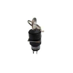 Seletora Com Chave 16Mm 3 Posições 1 Rev P16K3R Metaltex
