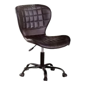 Cadeira Escritório Deluxe Marrom Importada - Marrom-Claro