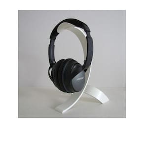 Suporte Fone de Ouvido Headphone Stand Moderno - Branco