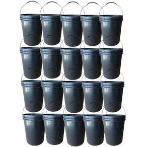 Balde 20L Para Limpeza Profissional - 20 Pçs