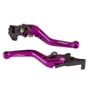 Par Manete Esportivo Alumínio Roxo Cb 250F Twister Cg 150