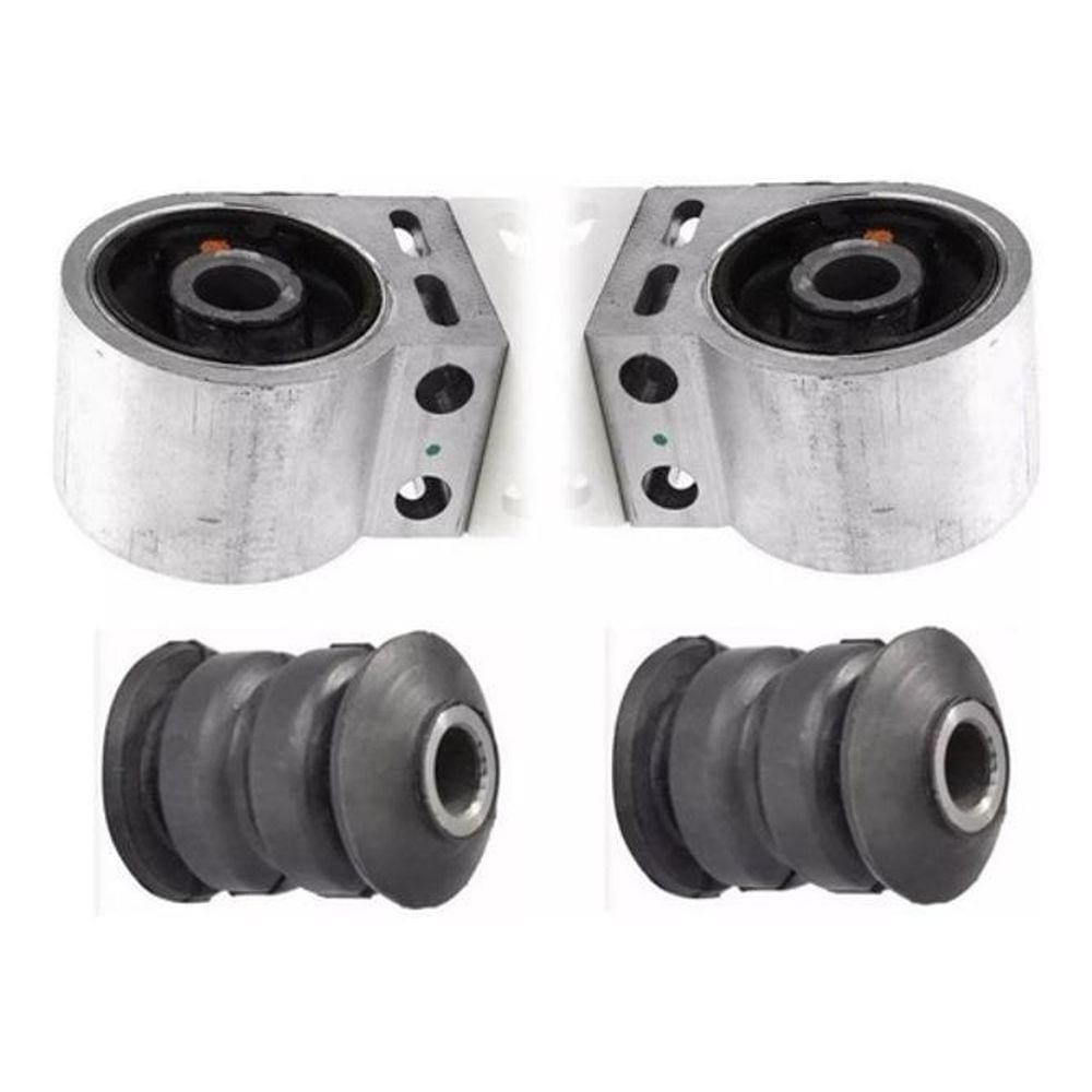 Kit 4 Bucha Da Bandeja Balança Dianteira Gm Captiva