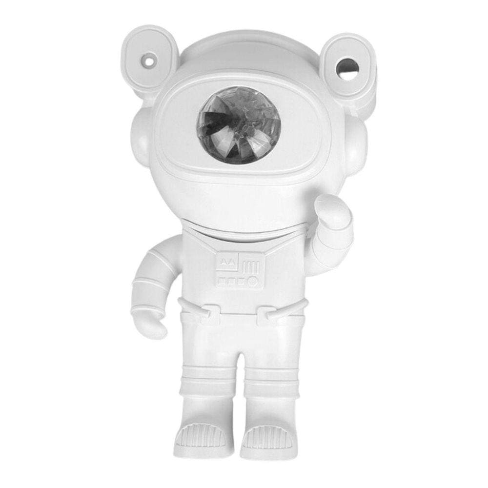 Luminária Projetor Imagem Espacial Astronauta Som Bluetooth