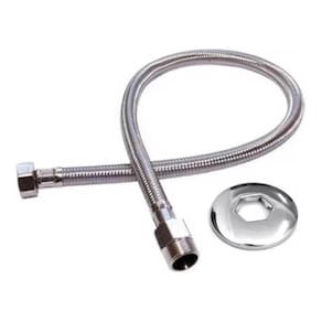 Engate Mangueira Flexível Trançado Aço Inox 60 Cm