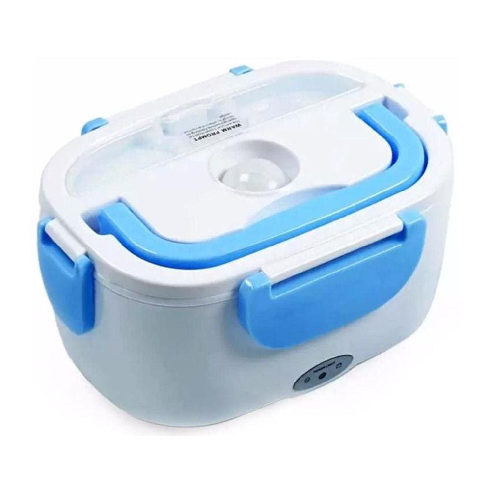 Marmita Eletrica Automática Lancheira Divisória Azul 110V