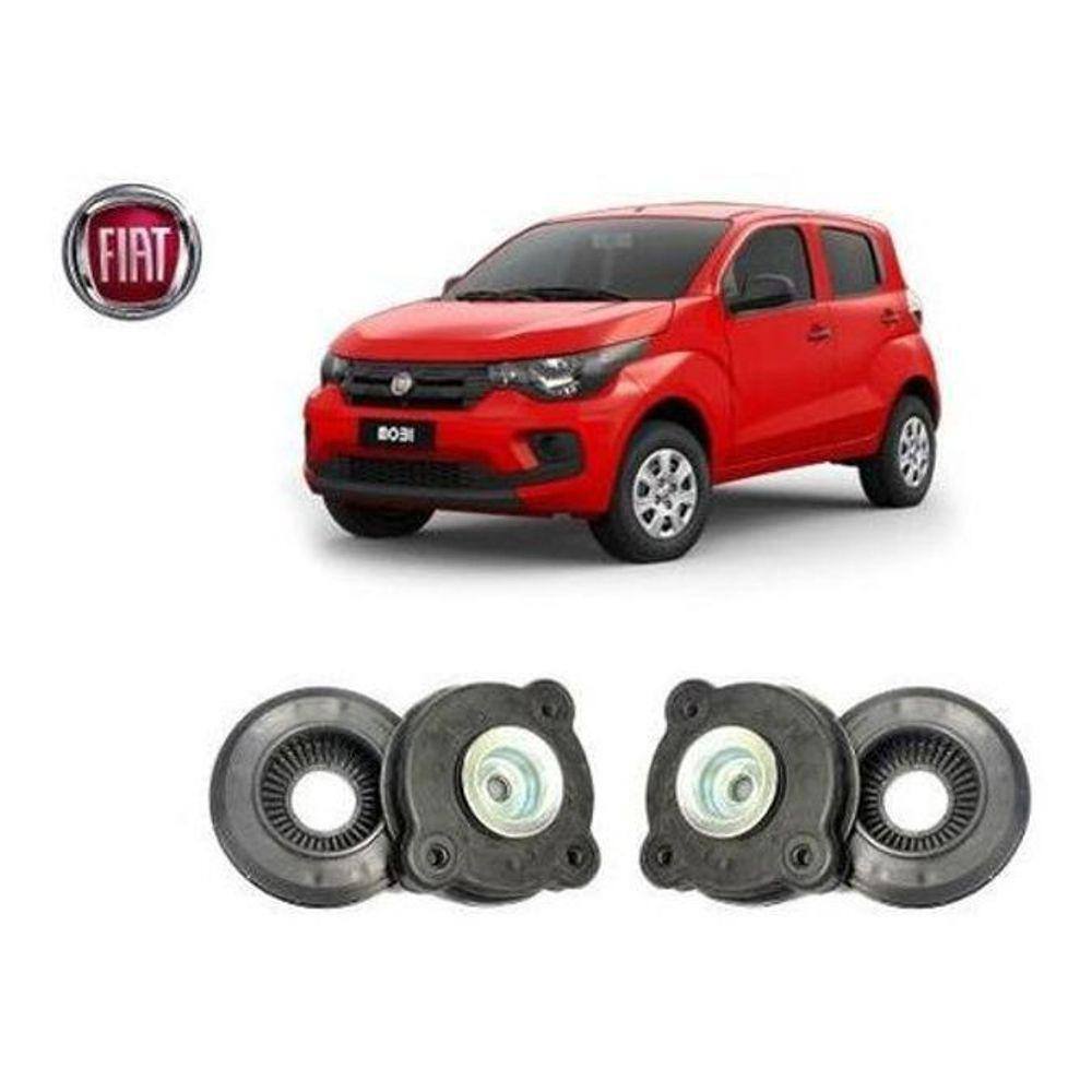 2 Coxim Rolamento Do Amortecedor Dianteiro Fiat Mobi 2017