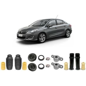 Kit Coxim Dianteiro Traseiro Completo C4 Lounge 2019 2020