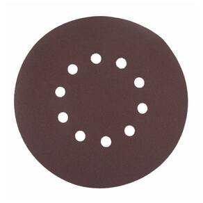 Disco De Lixa Gr80 10 Furos 225Mm 10 Unidades 15307.6 Lynus