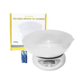 Balança Digital De Cozinha Pesa Até 5Kg B-Max - Bm-A05