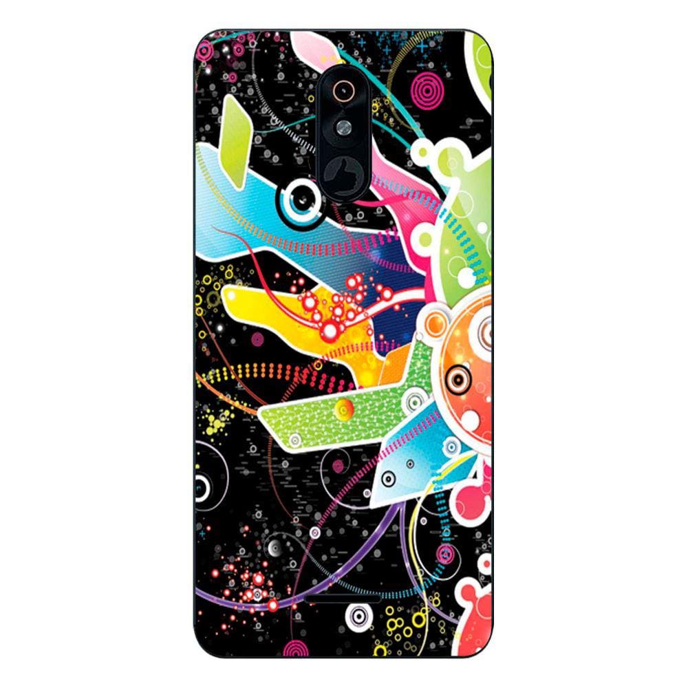 Capa Adesivo Skin058 Verso Para Positivo Twist 3 Pro (2020)