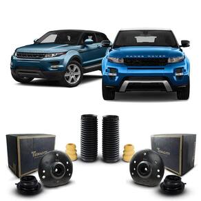 Par Kit Amortecedor Suspensão Dianteira Evoque 2012 A 2019