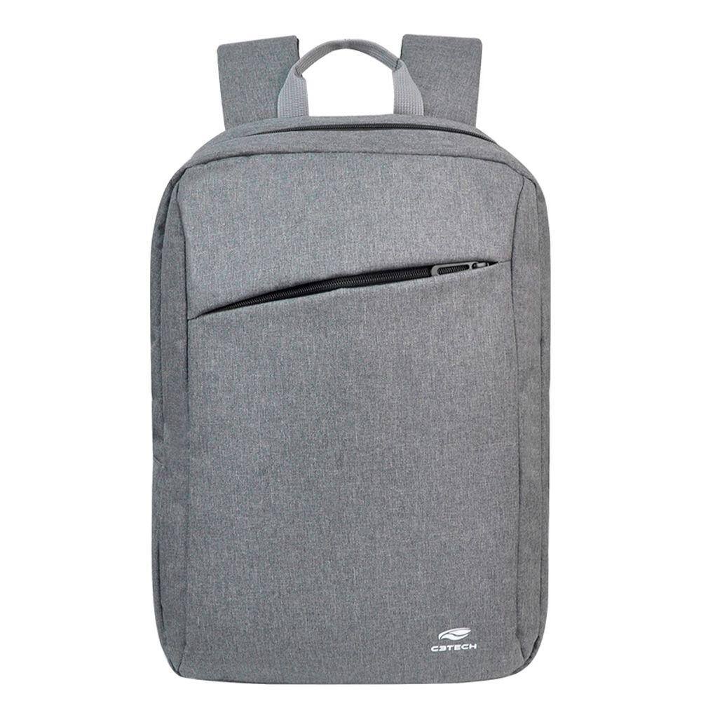 Mochila Para Notebook 15,6” MC-50GY Cinza C3Tech