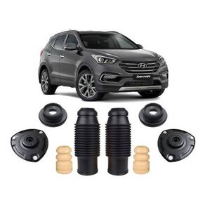 Kit Batente Suspensão Dianteira Santa Fé 2.4 2012 2013 2014
