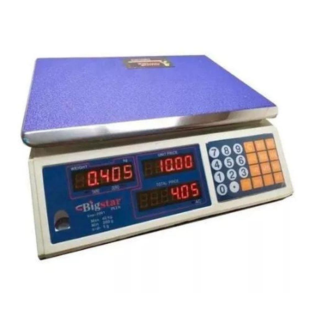 Balança Eletrônica Digital 40Kg Big Star