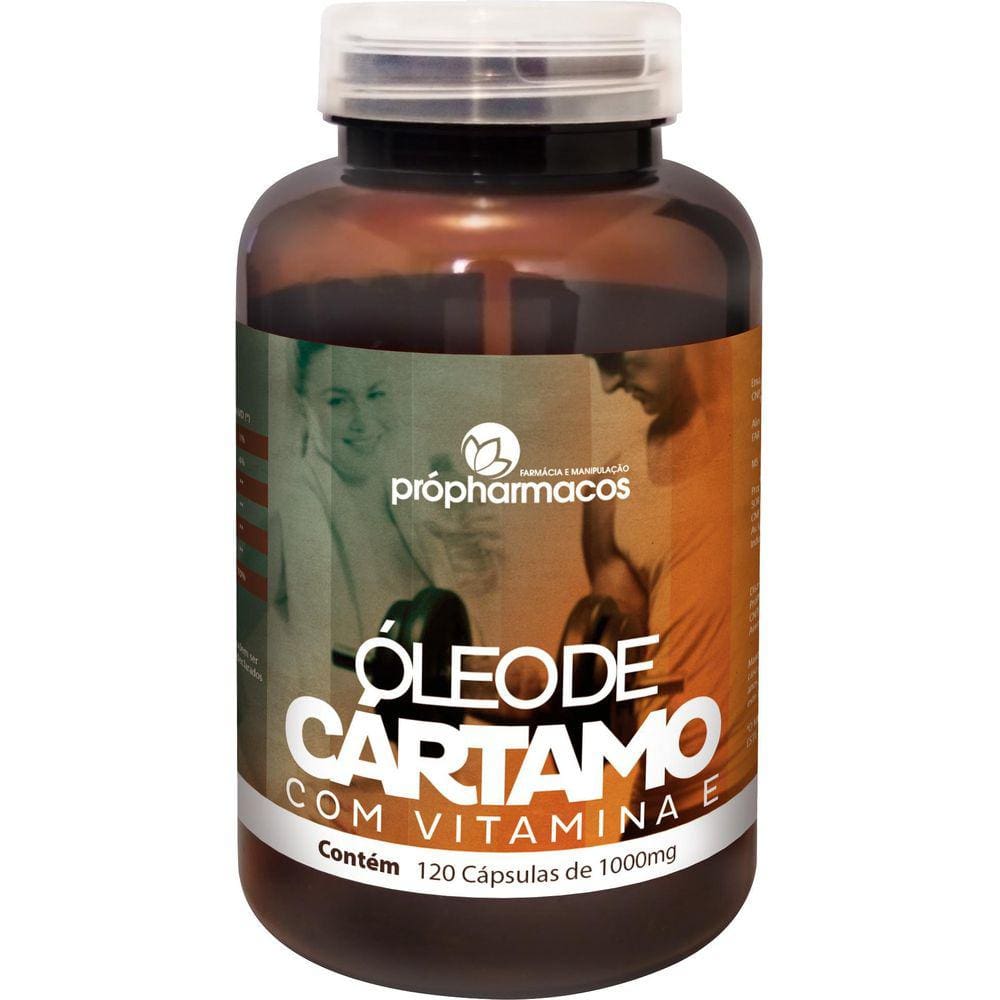 Pro Saude - Cartamo Gengibre Guarana 120 Caps