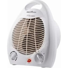 Aquecedor Elétrico Britânia AB1100N 2 Em 1 1500W 127V Branco