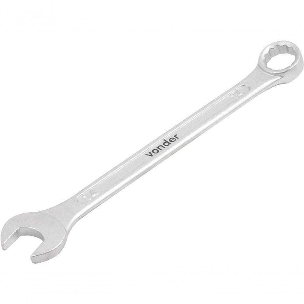 Chave Combinada 14mm Cromo Vanadio Reta - Vonder