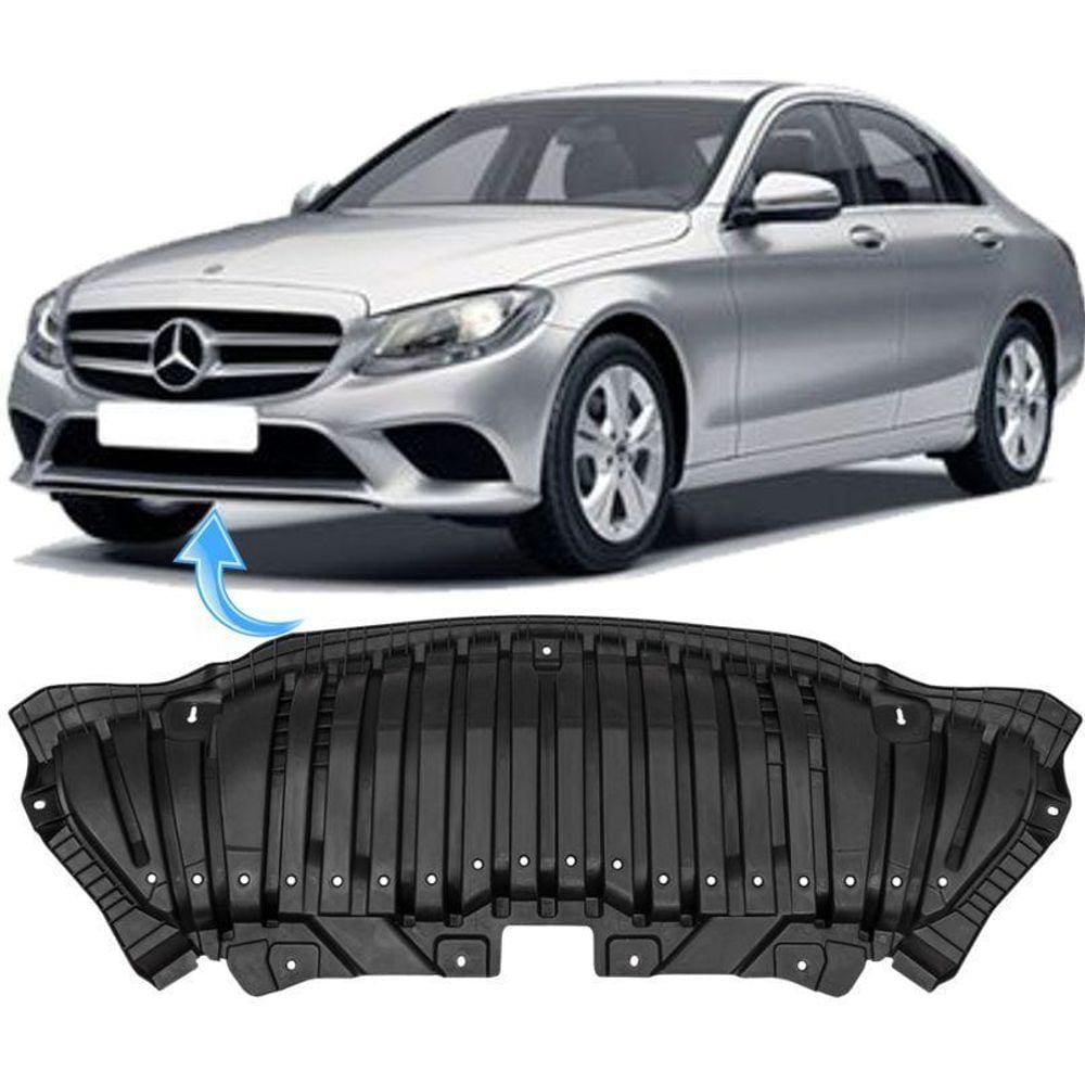 Protetor Carter Inferior Mercedes C180 C200 C250 2015 À 2019
