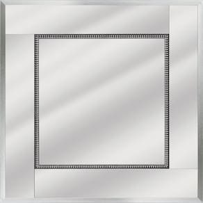 Espelho Potenza 50x50cm BLP BW Quadros Branco