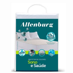 Protetor de Colchão Impermeável Altenburg Sono e Saúde Queen 160x200x36 - Proteção Total contra líquidos