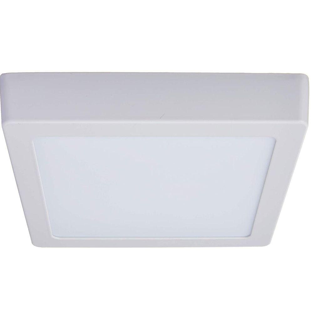 Painel Led Sobrepor Quadrado 12W 6500K Bivolt - Cristallux