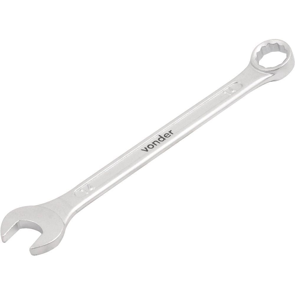 Chave Combinada 14MM Cromo Vanadio Reta - Vonder