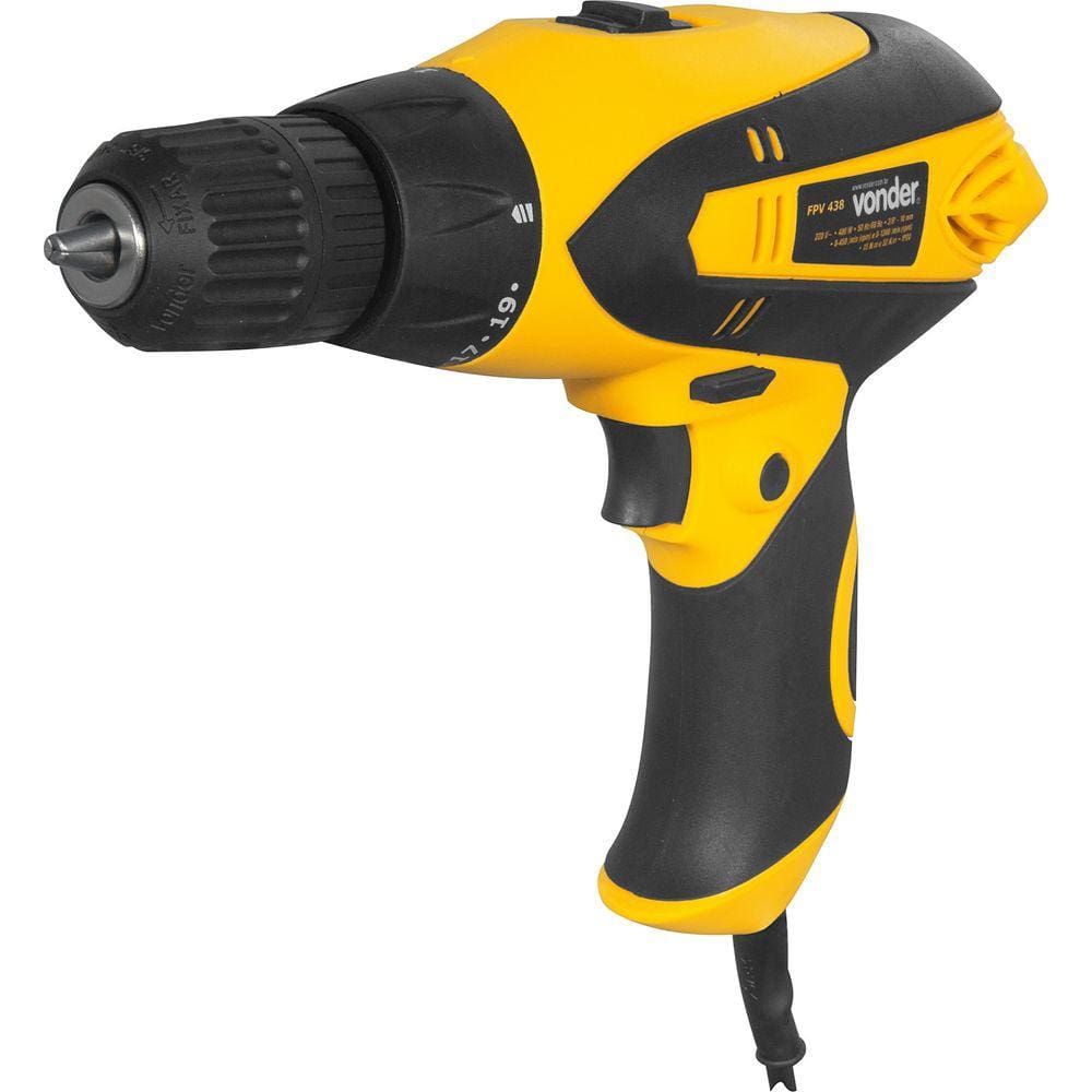 Furadeira e Parafusadeira 3/8`` FPV438 220V - Vonder