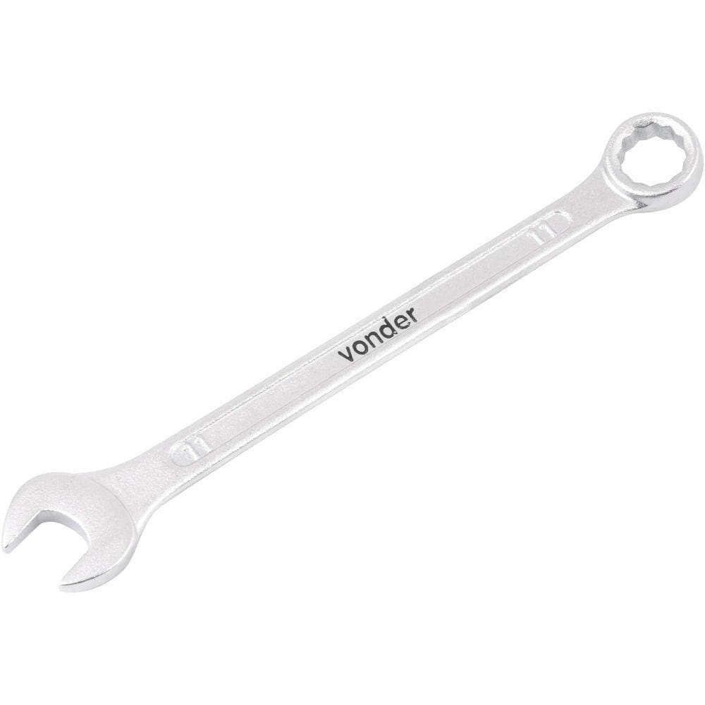 Chave Combinada 11MM Cromo Vanadio Reta - Vonder
