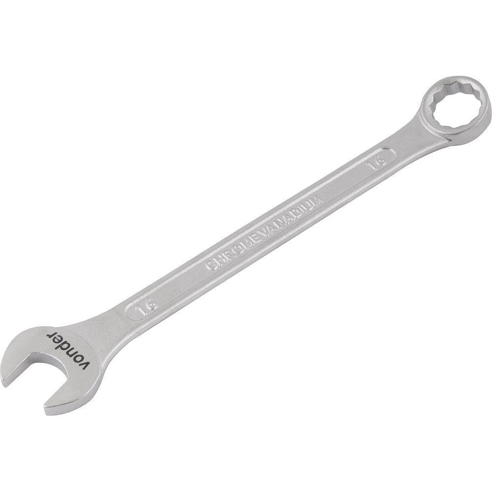 Chave Combinada 16MM Cromo Vanadio Reta - Vonder