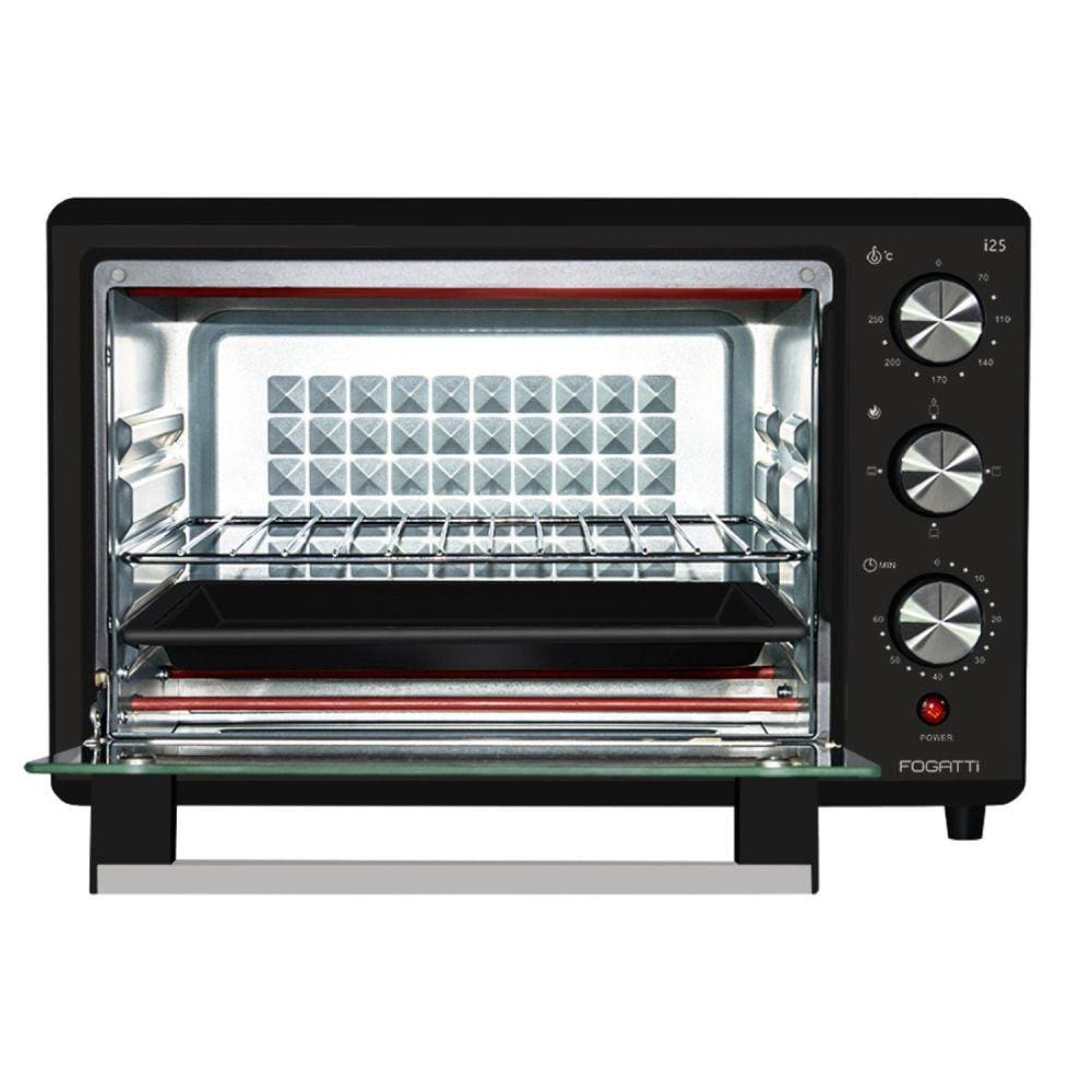 Forno Elétrico de Bancada 25l 220v I25 Fogatti Preto