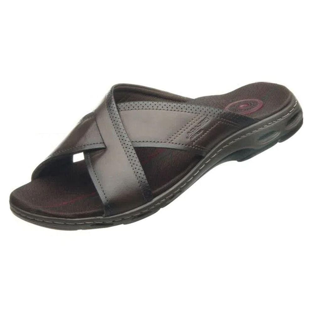 Chinelo Masculino Conforto Couro Pegada 530642