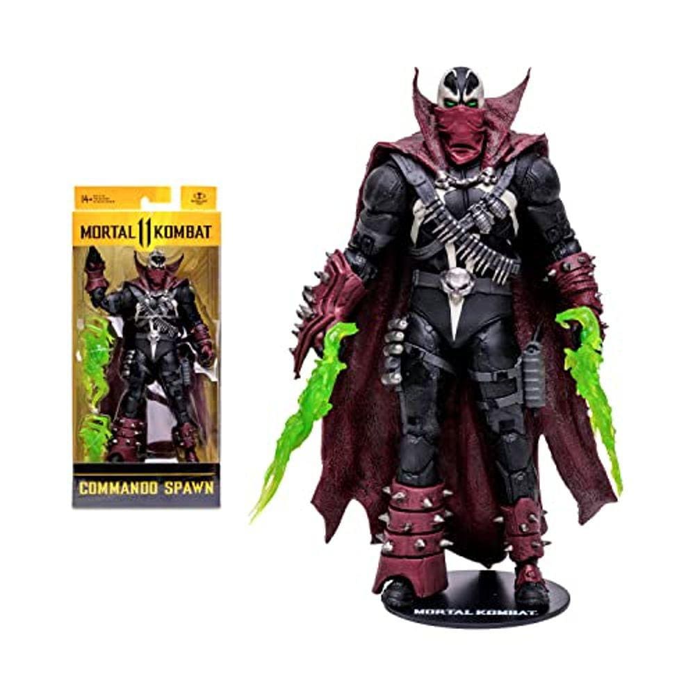 Figuras de Mortal Kombat - Commando Spawn