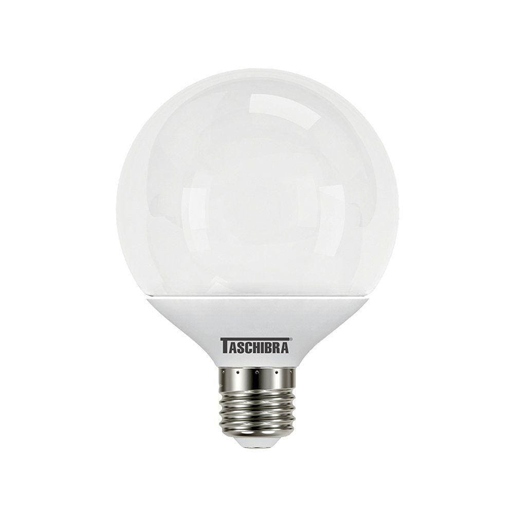 Lâmpada Led Globo 9,5w Taschibra E27 Bivolt 3000k Luz Quente